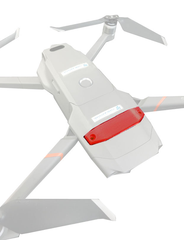 AIRSTAGE　DJI Mavic2 Enterprise用　上部カバー（レッド）（M2EA利用可）