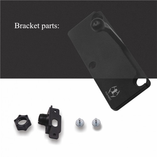 Nancy  DJI  Mavic  Pro用  CrystalSkyモニター用CNCリモートコントローラ取り付けブラケット(SPARK   MAVIC AIRにも）（5.5インチ-7.85インチ対応）【75％OFF SALE】【在庫限り】