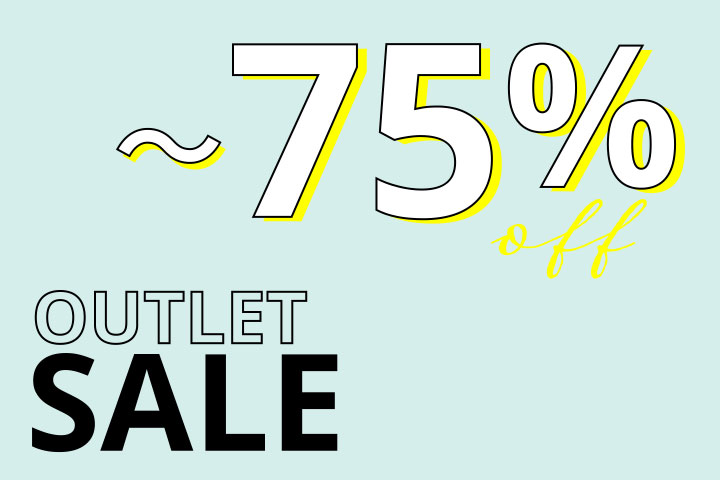 【～75％OFF】OUTLET