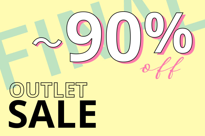 【90％OFF最終処分Final】OUTLET