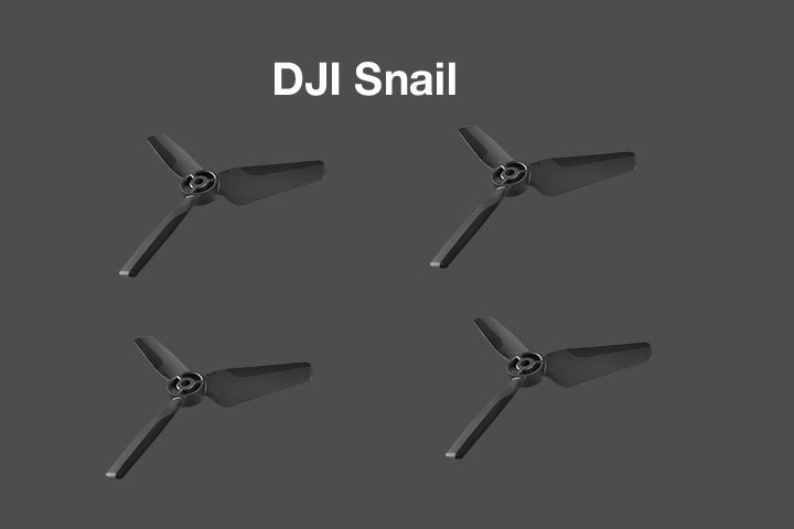 DJI SNAIL　5048 Tri-blade  プロペラ (2ペア）　（プロペラアダプター必要）【75％OFFSALE】【在庫限り】【すべてのサポート対象外】